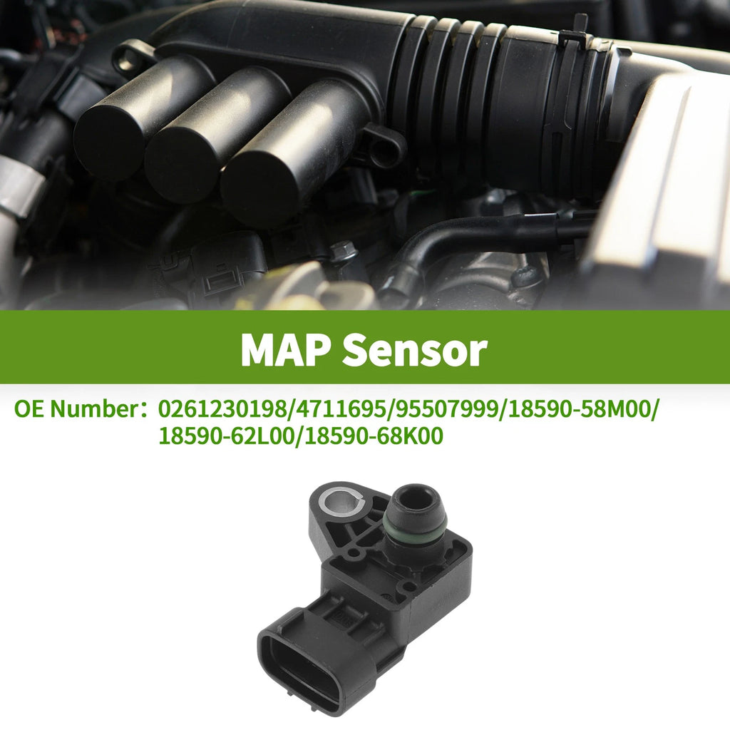 MAP Sensor No.0261230198 for Opel Agila B 1.2 (2007–2016)