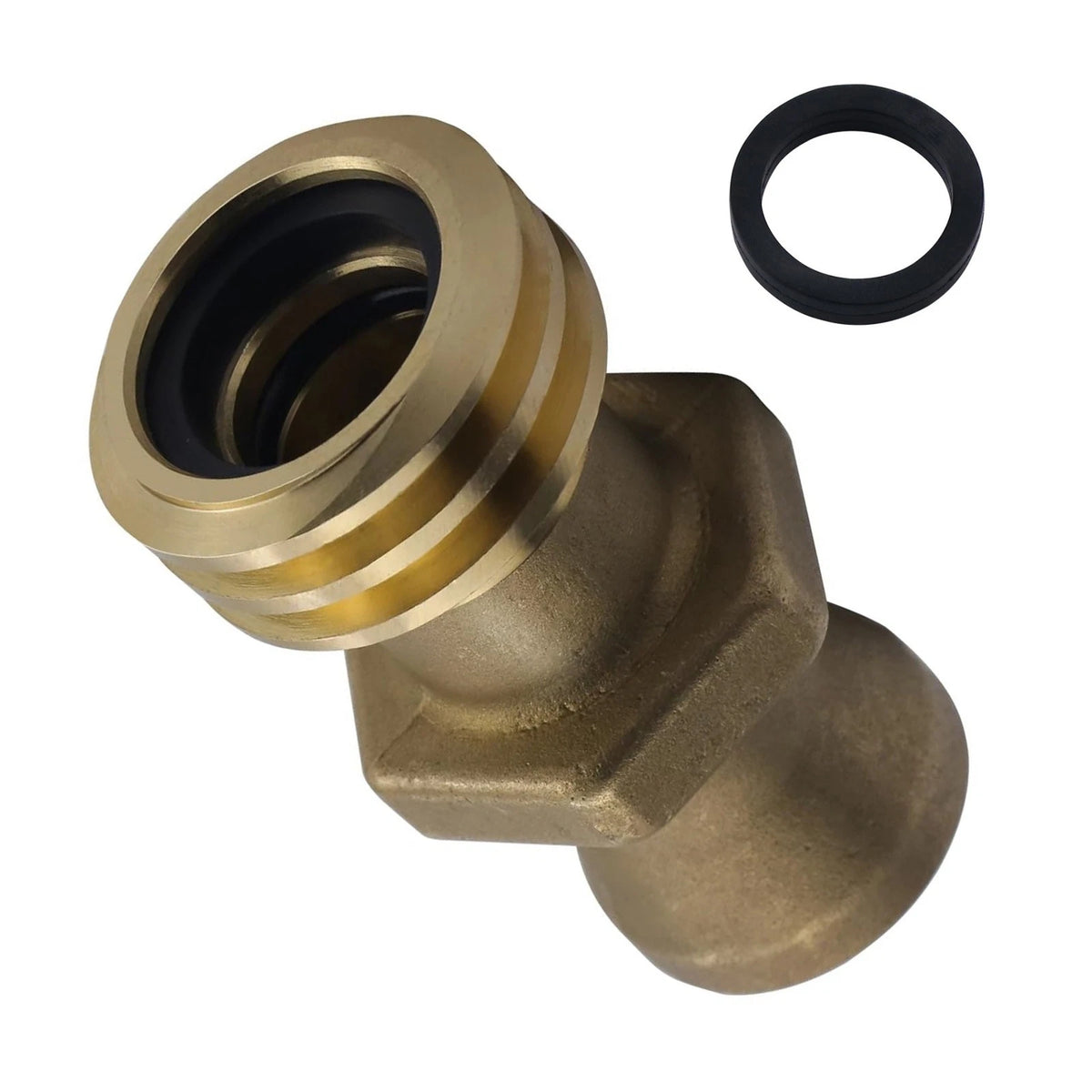 RE7141M Forklift Propane Tank Male Adapter for LPG Cylinder