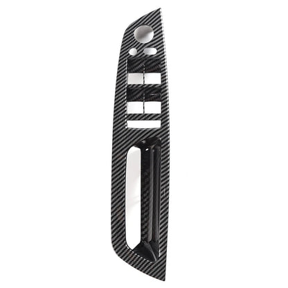 Front Inner Door Panel Handle Pull Cover for BMW X5 E70 X6 E71 (2007–2013) Carbon Look