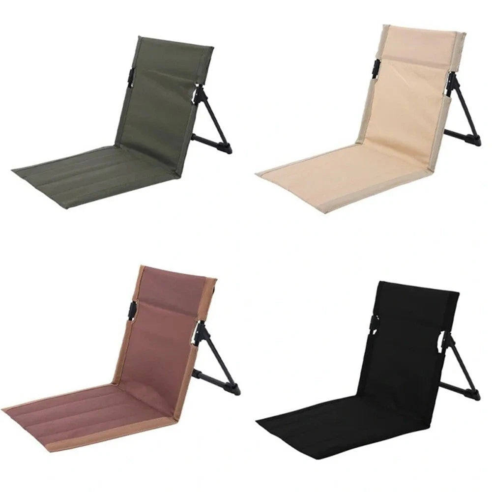 Foldable Back Chair Seat Cushion for Beach Trips (Camping)