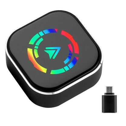Wireless Dongle for CarPlay & Android Auto (Plug Play Bluetooth USB Adapter)