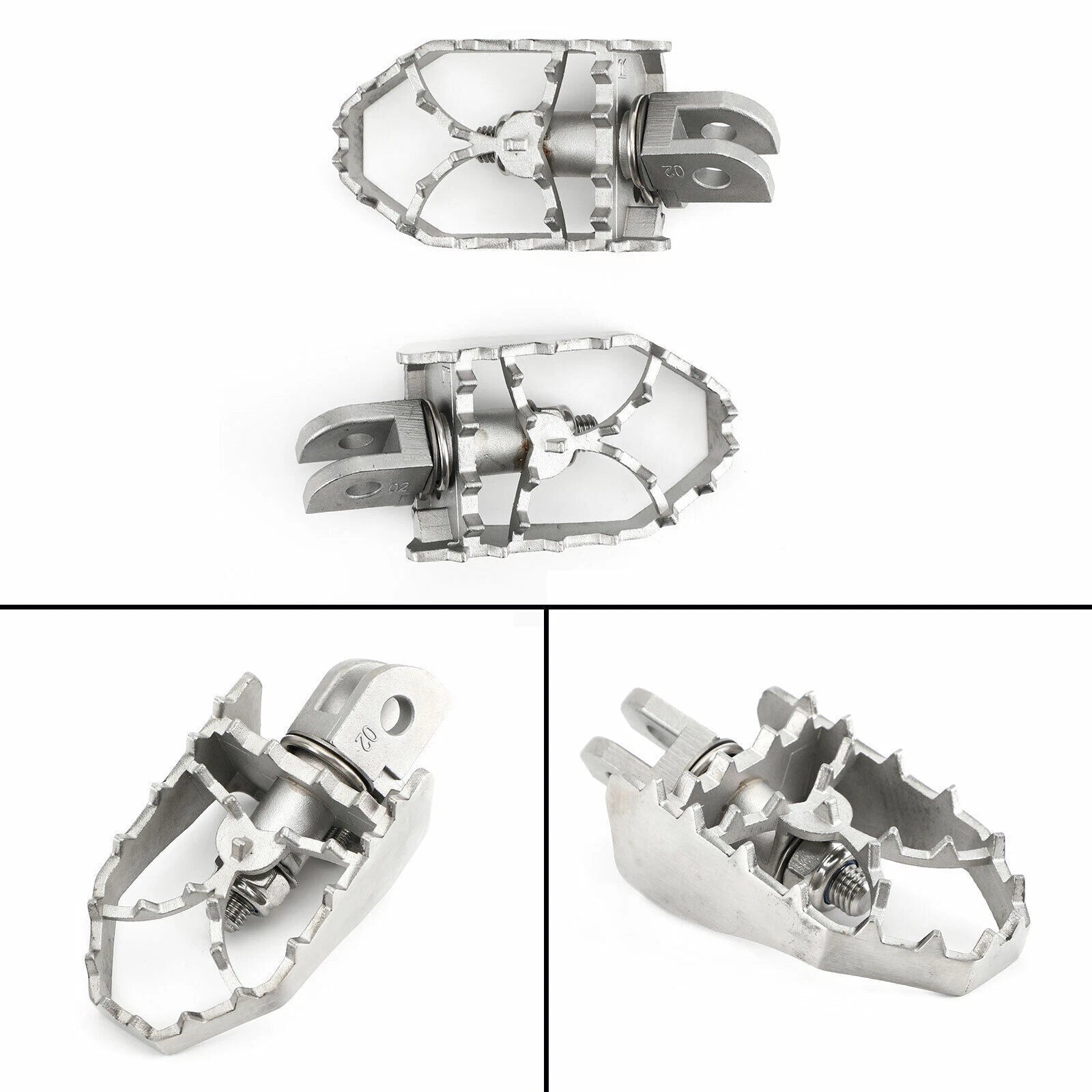 Front Footrests Foot Pegs for Yamaha Tracer 900/GT FJ-09 (2015–2020)