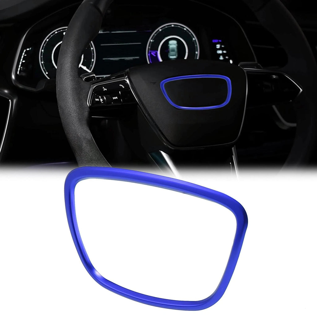 Steering Wheel Trim Cover Replacement for Audi A3 A4 A5 A6 A7 Q3 Q4 (2012–2024)