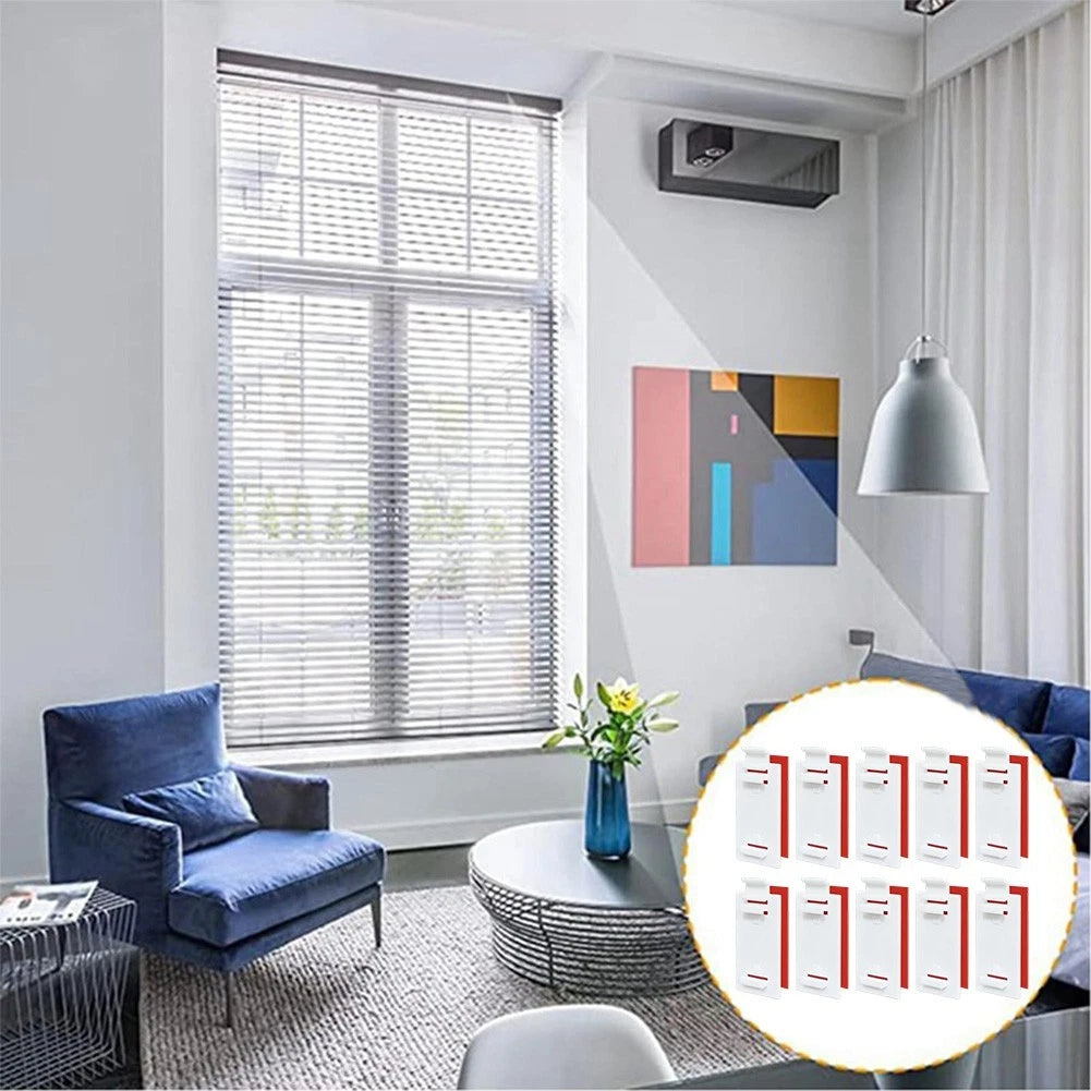 10X Sticky Brackets for Klemmfix and Twin Roller Blinds