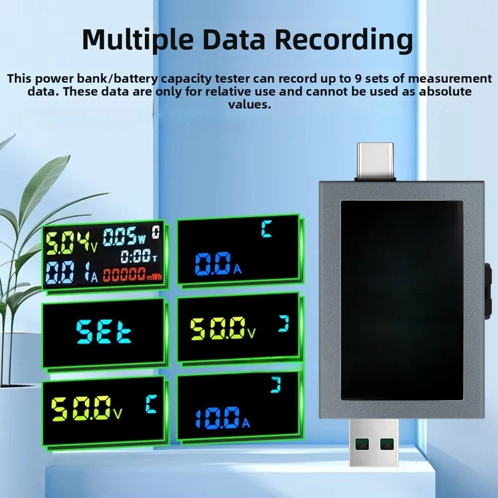 USB Voltage and Current Analyzer for Universal Use (4-30V)