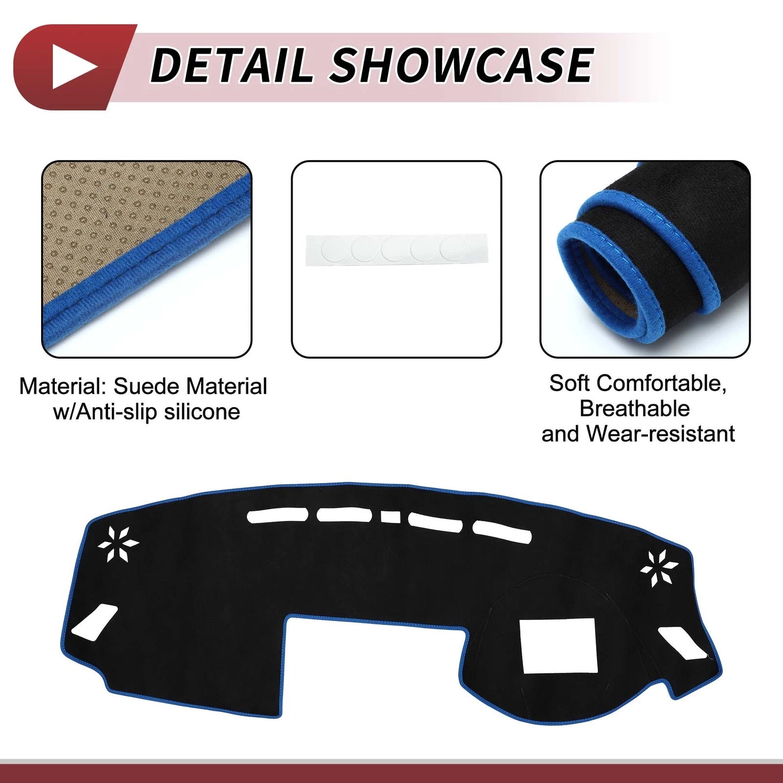 Dashboard Dash Cover Mat Replacement for Mitsubishi Eclipse Cross 2018-2024