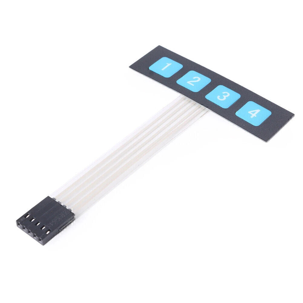 1 Piece Key Matrix Membrane Switch Control Panel for