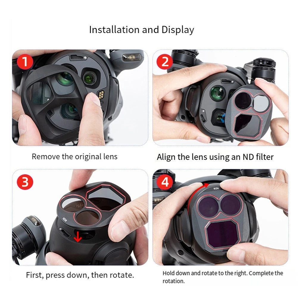 Filter Kit for DJI Mavic 4 Pro (High Performance Imaging)