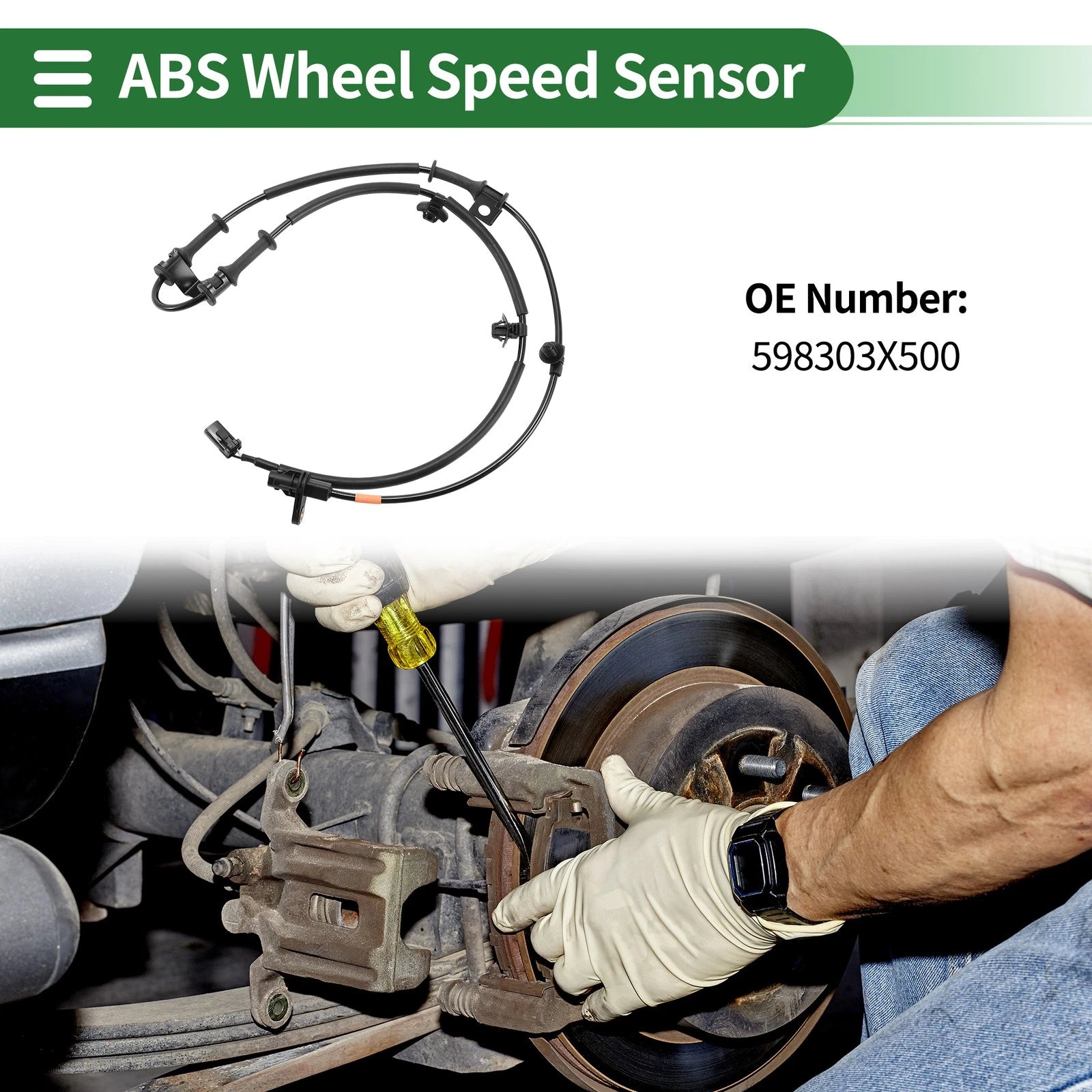 ABS Wheel Speed Sensor Replacement for Hyundai Elantra (2010–2011)