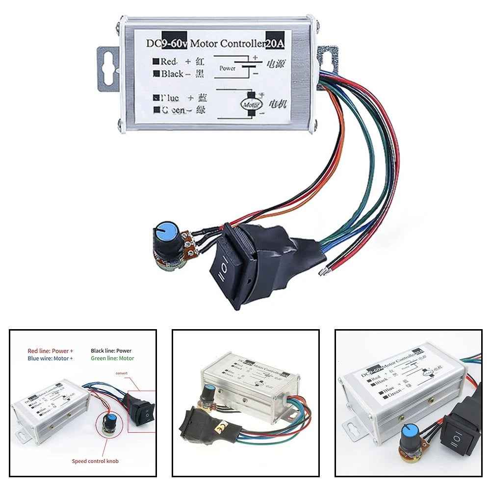 DC Motor Controller for DIY Projects and Home Improvement