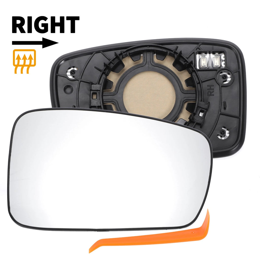 Heated Right Side Mirror Glass Replacement for Hyundai Sonata (2011–2014)