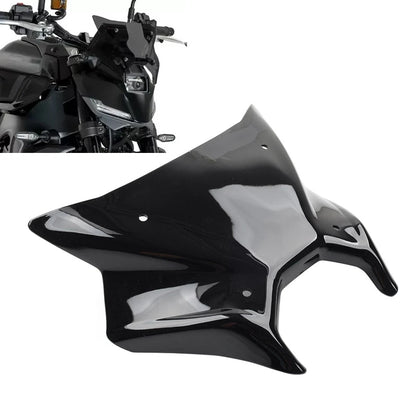 1x Front Windscreen Wind Deflector for Yamaha MT09 MT-09 SP (2024) Black
