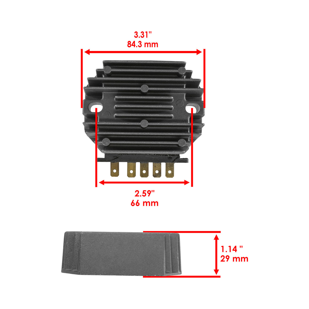 Regulator Rectifier Replacement for Suzuki GS700Es GS750Es (1983–1985)