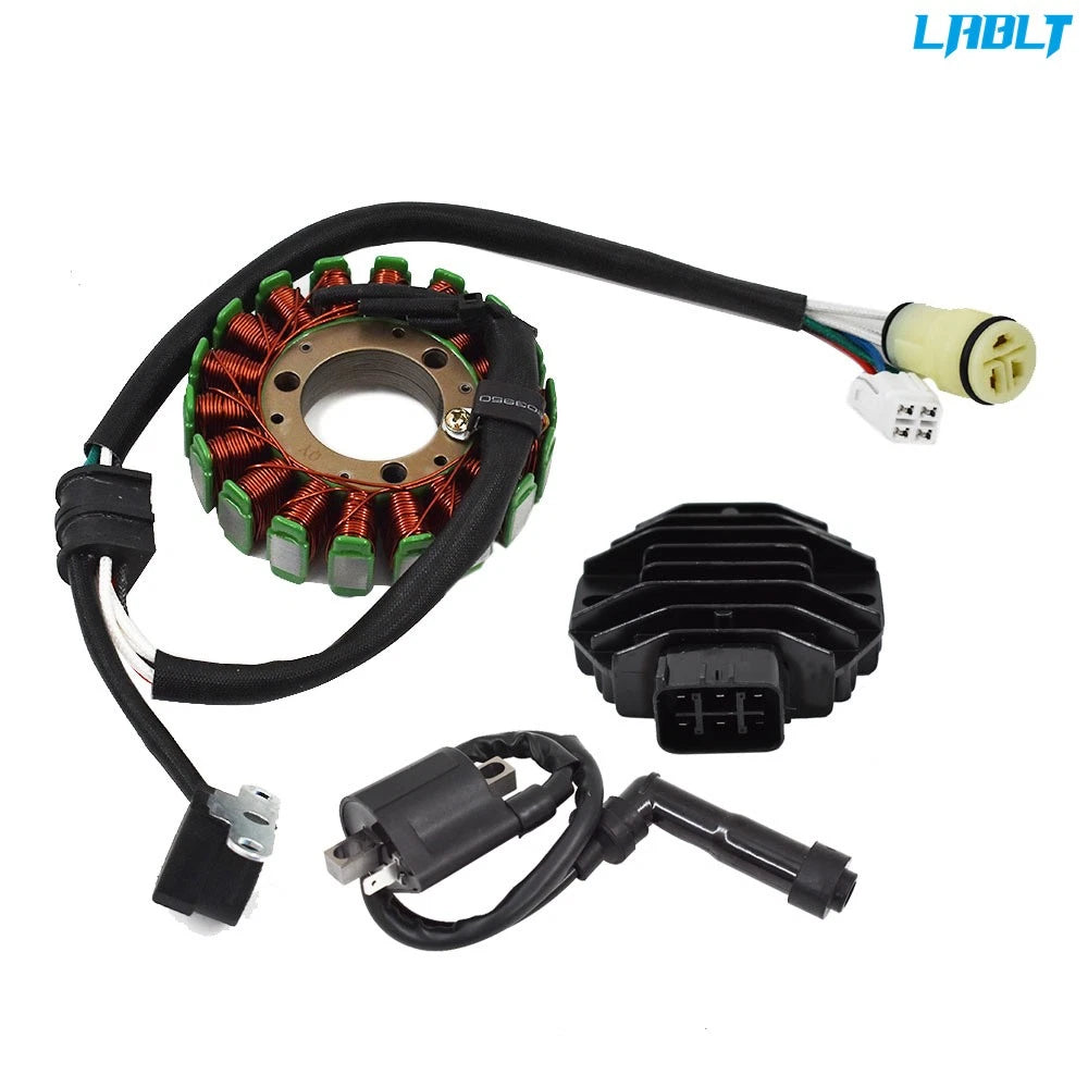 Stator, Regulator Rectifier & Ignition Coil for Yamaha Raptor YFM660 (2001–2005)