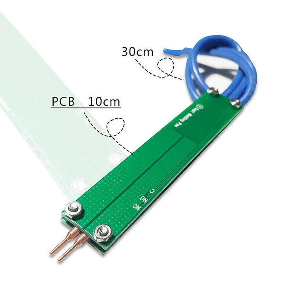 Spot Welding Pen for Lightweight Applications - Copper Tip, Green PCB