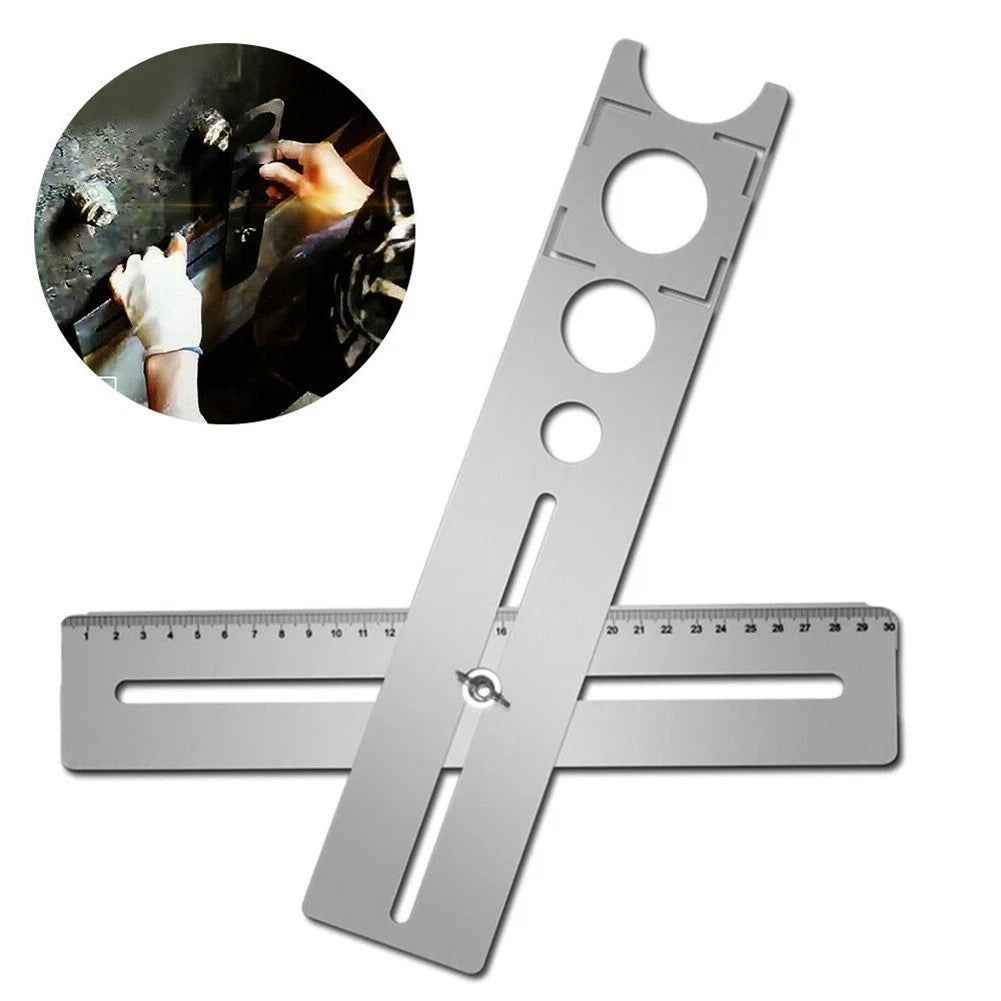 Ceramic Tile Drilling Tool Set in Stainless Steel - Multiple Sizes Available