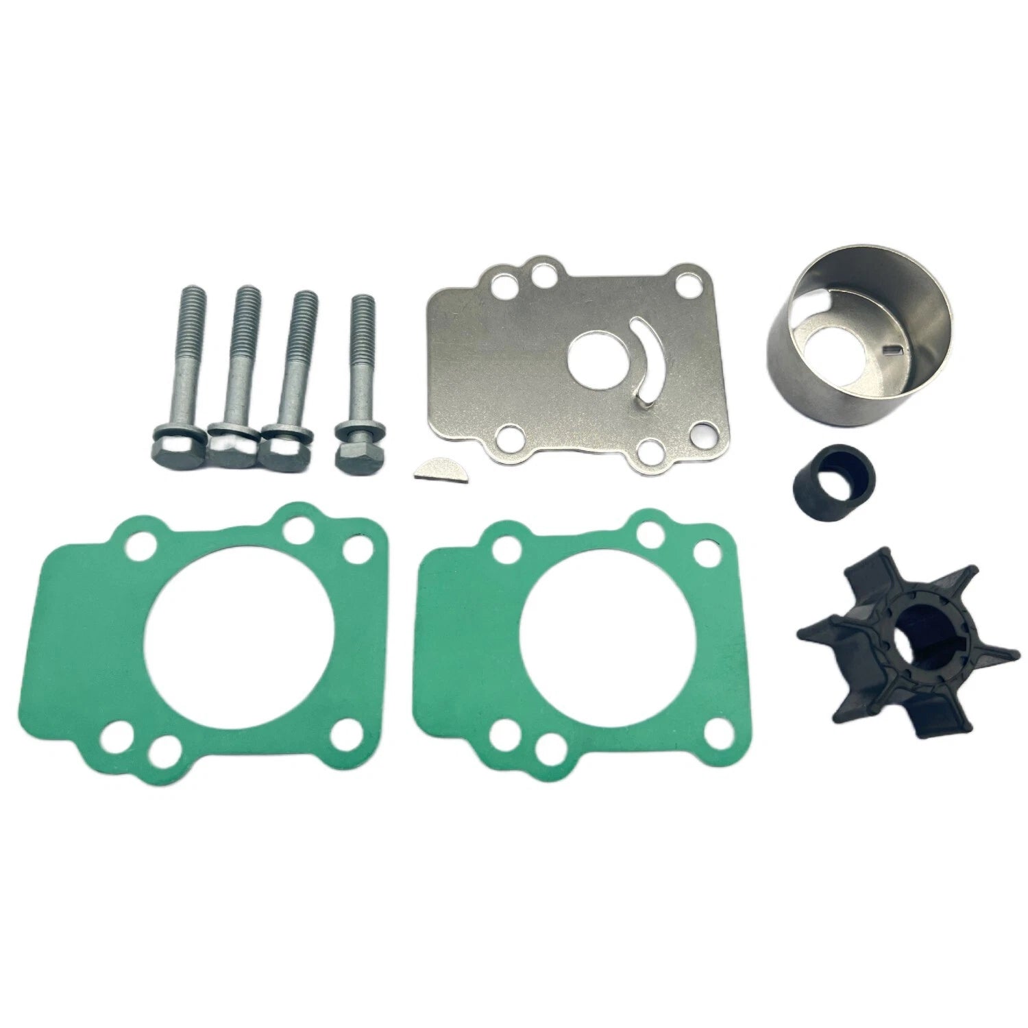 Water Pump Impeller Kit for Yamaha 9.9 hp Outboard (F9.9A, F9.9B) 682-W0078
