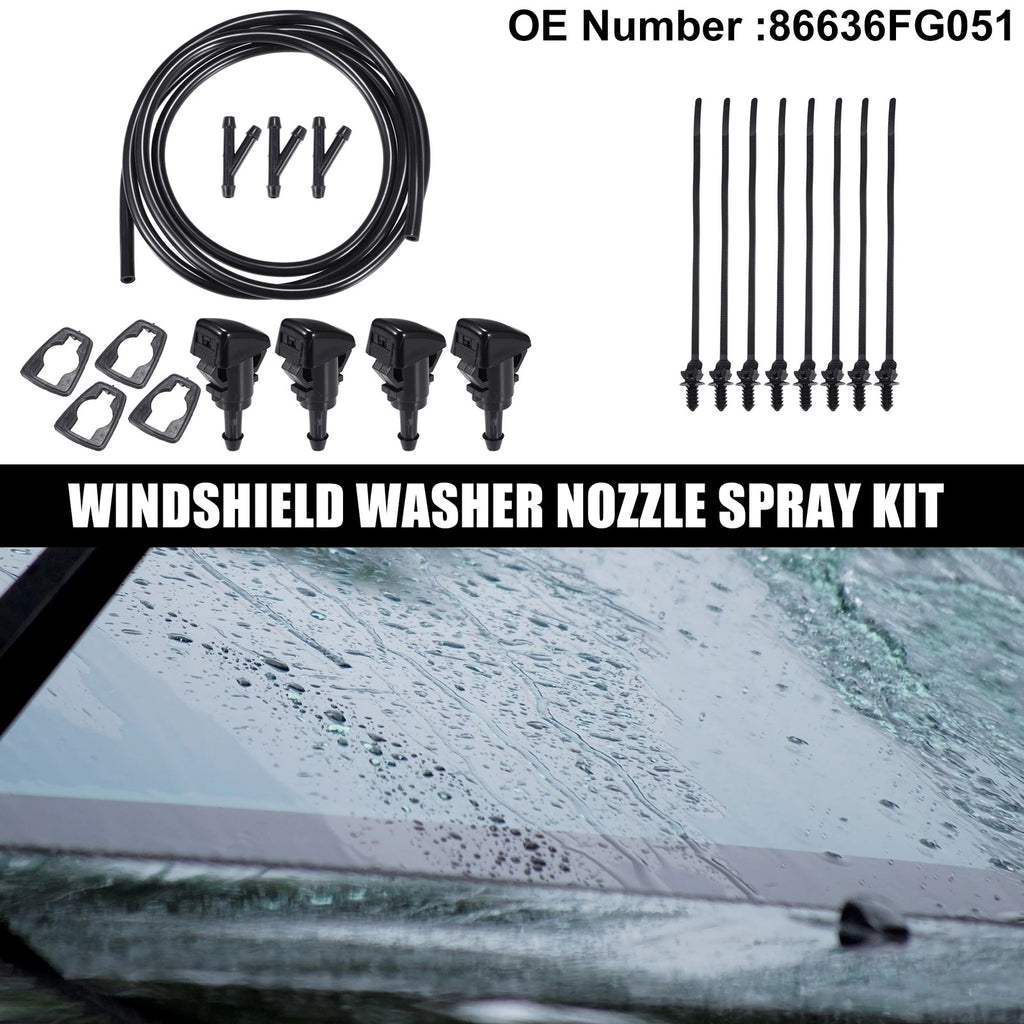 Windshield Washer Nozzle Spray Replacement for Subaru Outback (2000–2014)