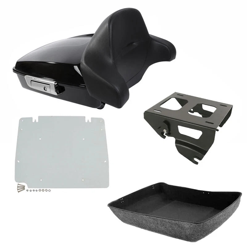 Chopped Trunk Solo Mount Plate for Harley Touring Road Electra Glide (2014–2026)