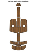 EVA Pads for Cobalt 200 Swim Platform Cockpit (2004) - Faux Teak Deck Mat