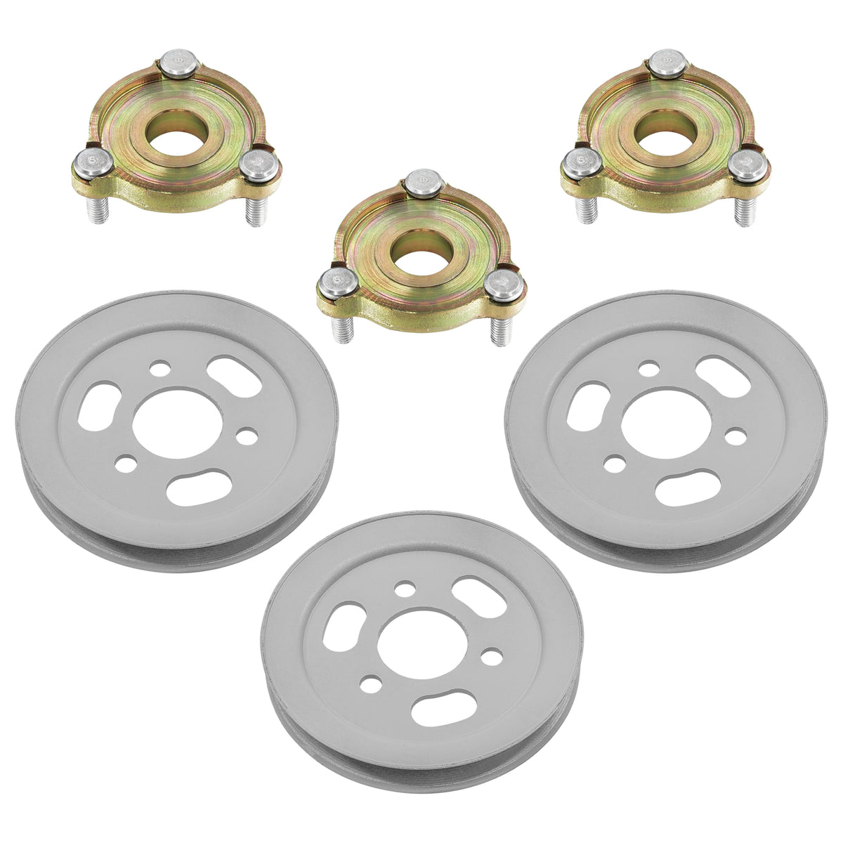 60 Inch Deck Spindle Pulley and Hubs for Toro Z Master 2012–2013