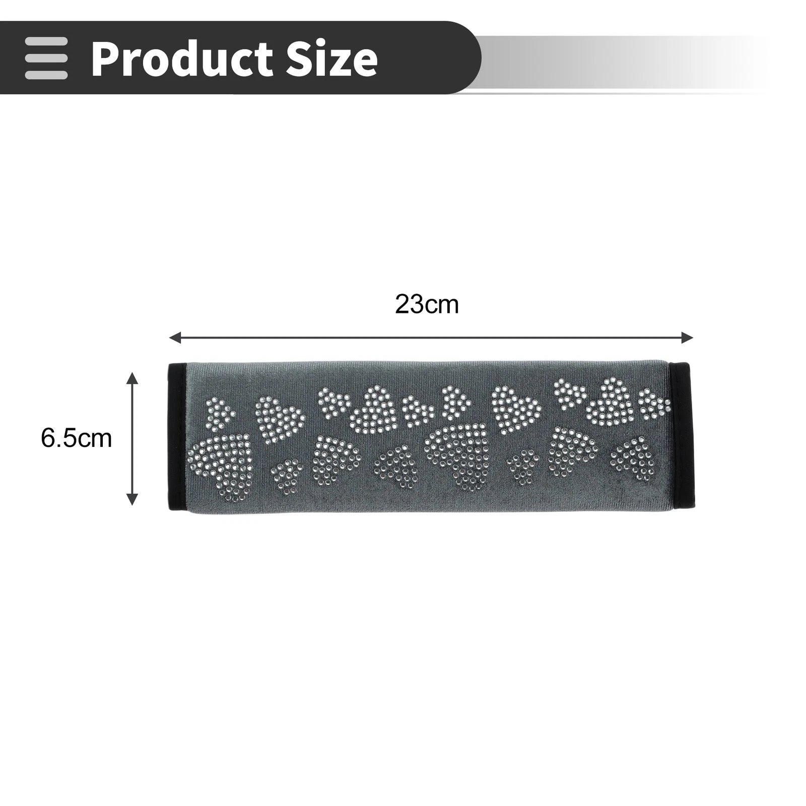 Seat Belt Cover Pad for Universal Fit (23cm)