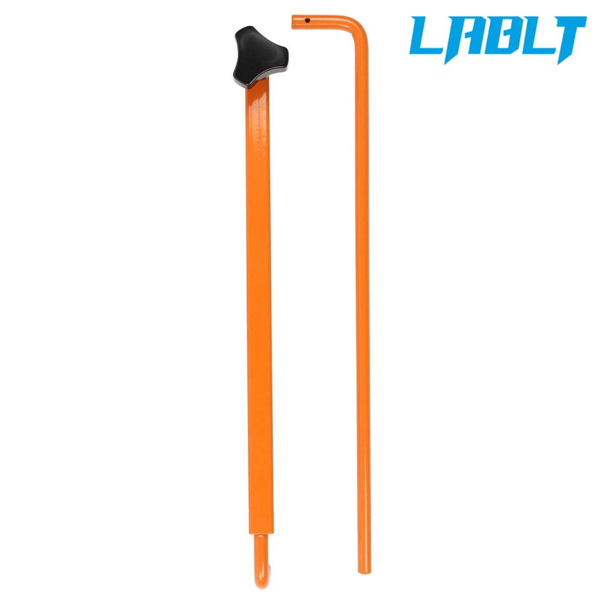 Quick Hitch for Cat 2 Tractor (Heavy Duty, Stabilizer Bar, Orange)