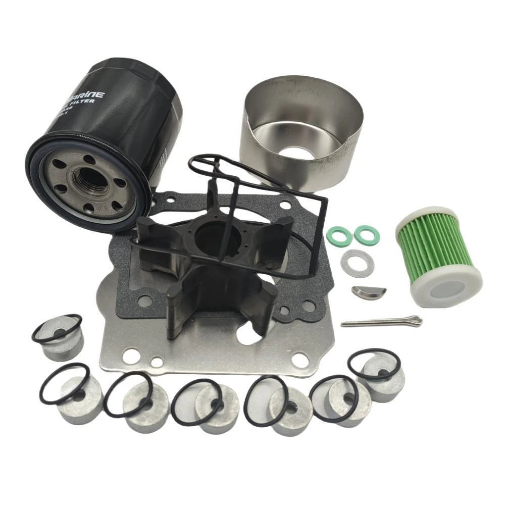 Service Kit for Suzuki 4-Str DF 200 225 250 (2000–2023) 17400-93852 17461-93J00 55321-87J00