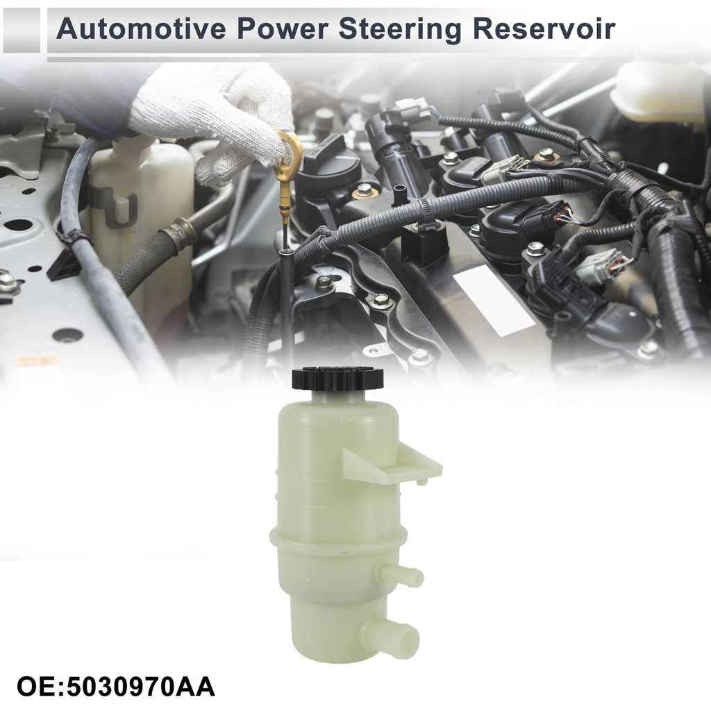 Power Steering Reservoir for Dodge Viper (2008–2017) OEM Replacement 1PC Beige