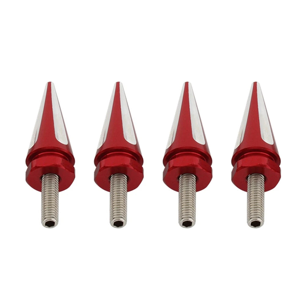 Red Windscreen Screw Bolts for Harley Touring Road Glide (1998–2025)