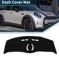 Dashboard Dash Cover Mat Replacement for BMW Mini Cooper (MINI) F55 F56 2014-2024 Black
