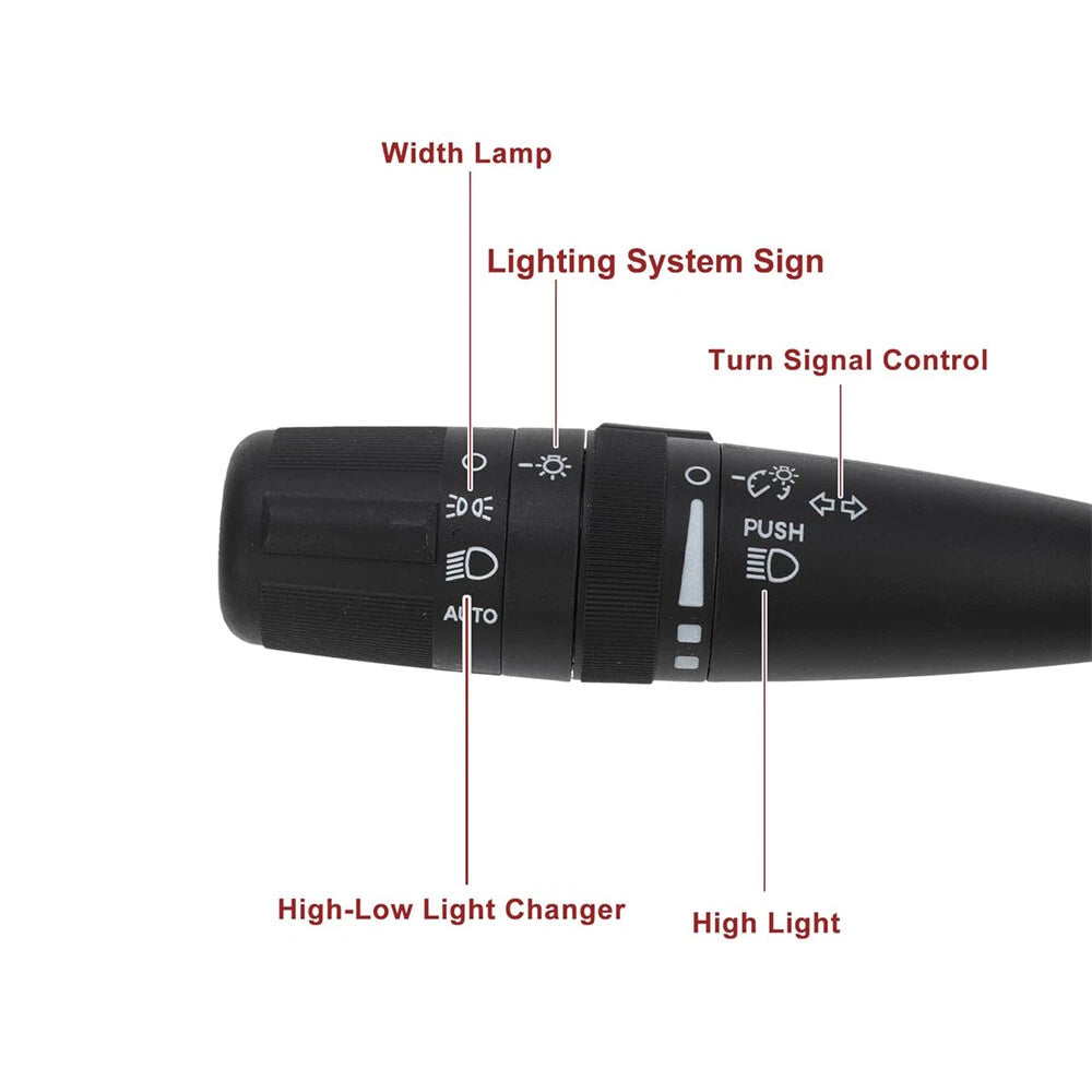 Turn Signal Headlight Dimmer Switch for Chrysler Dodge Jeep (2000–2023)