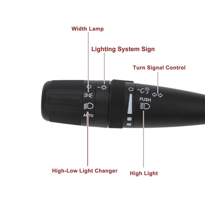 Turn Signal Headlight Dimmer Switch for Chrysler Dodge Jeep (2000–2023)