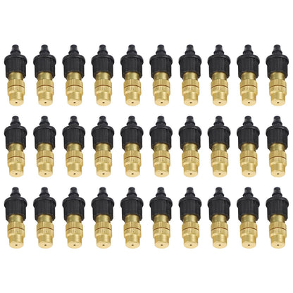 30 Pcs Misting Nozzle Set for Gardening