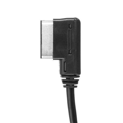 47" MMI Music AUX Audio Cable 8Pin Charging Adapter For Mercedes Benz 2009-2014