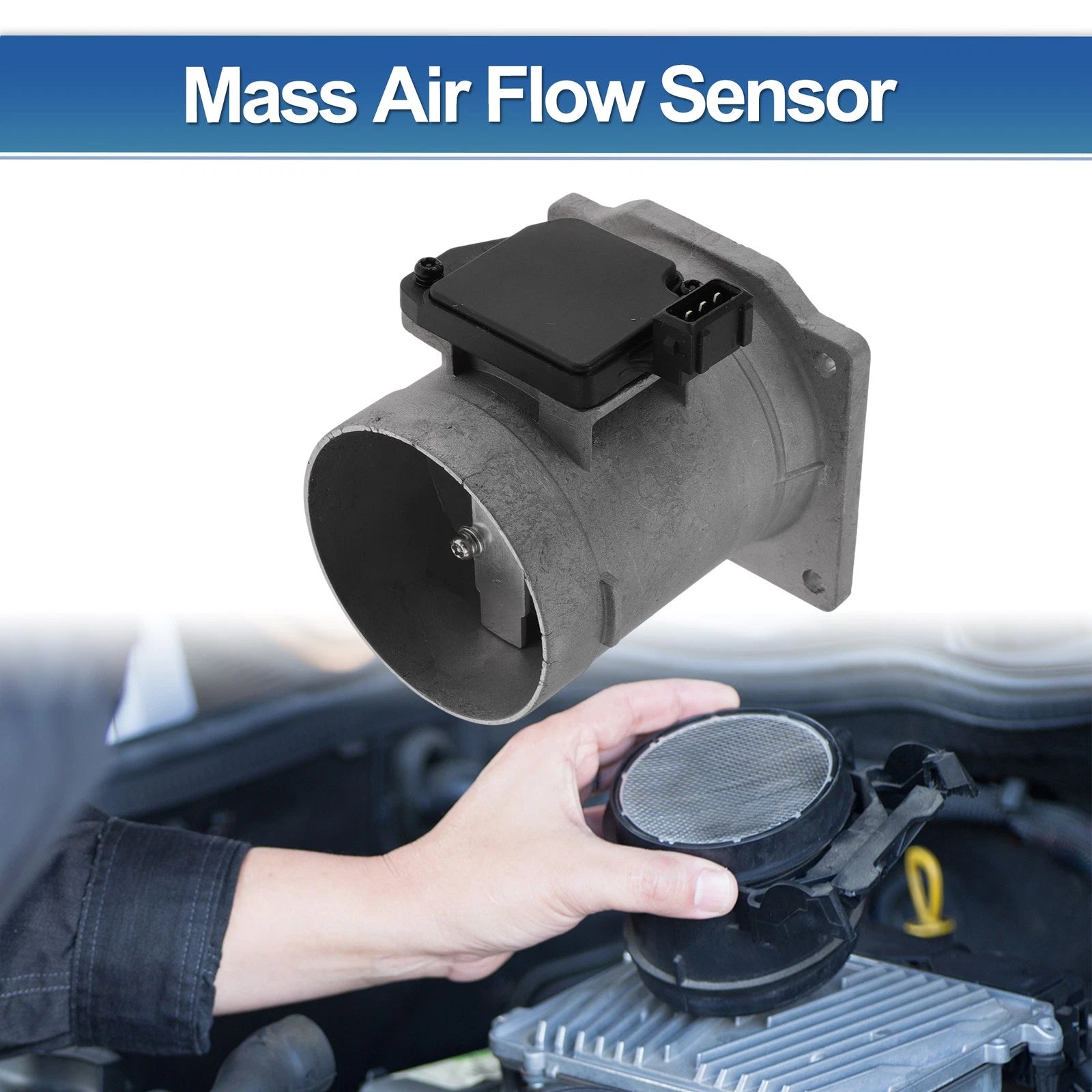 Mass Air Flow Sensor 078133471A for Volkswagen Passat (2004–2009)