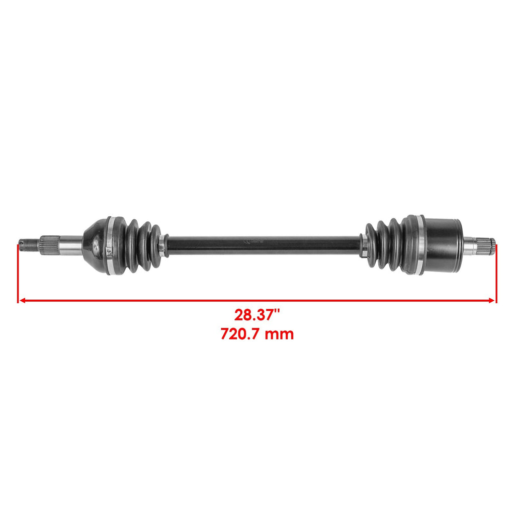 Caltric Rear Right CV Axle Replacement for Can-Am Traxter T HD5 (2020–2020)