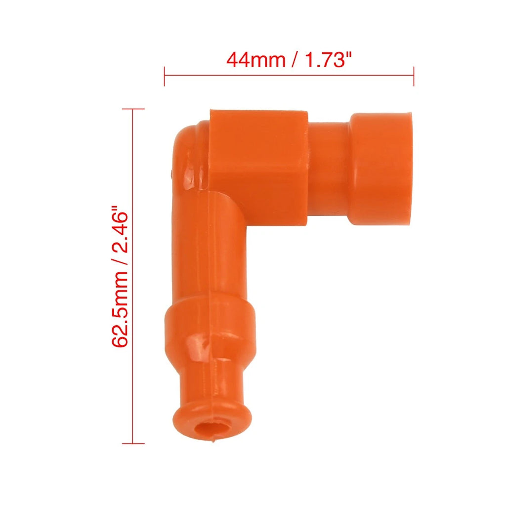 Spark Plug Boot Cap Cover Waterproof Replacement for CG125 WY125 (2 Pcs)