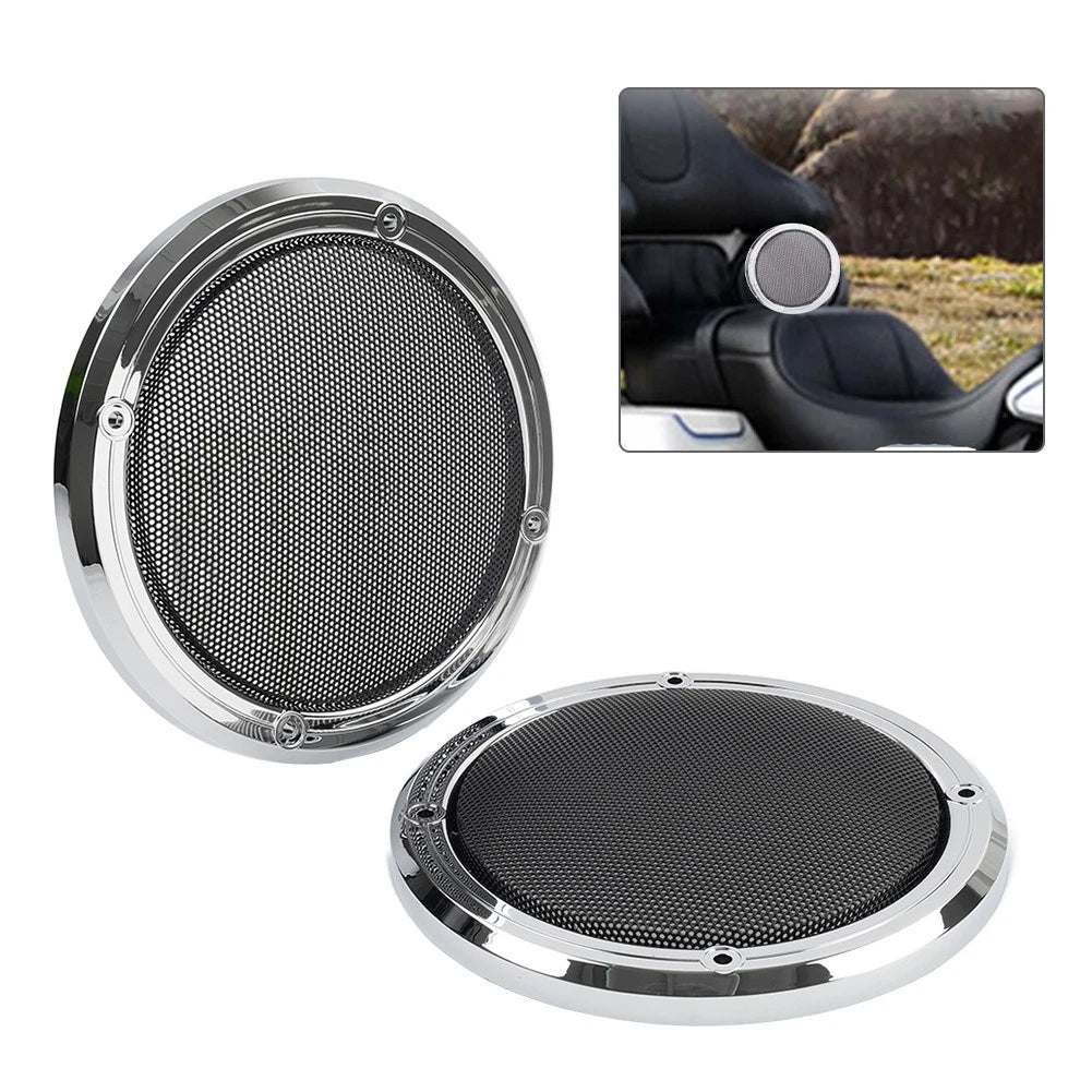 Rear Speaker Grill Mesh Cover for Harley Electra Glide FLHTCU FLHTK (2014–2023)