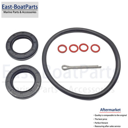 Lower Unit Gearcase Shaft Seal Kit for Yamaha 40HP 45HP 50HP (4-Stroke)