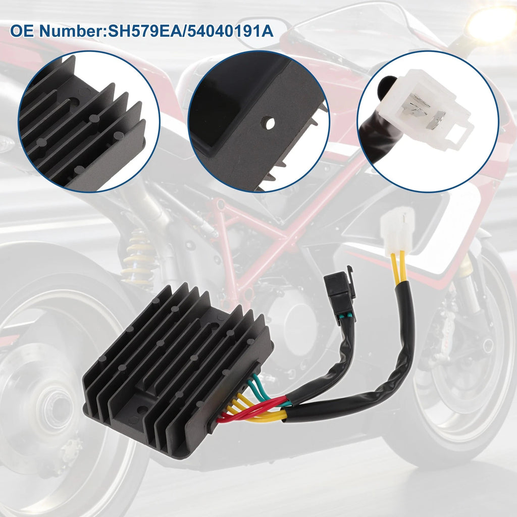SH579EA Voltage Regulator Rectifier for Ducati 1098 Biposto/Monoposto (2007–2008)