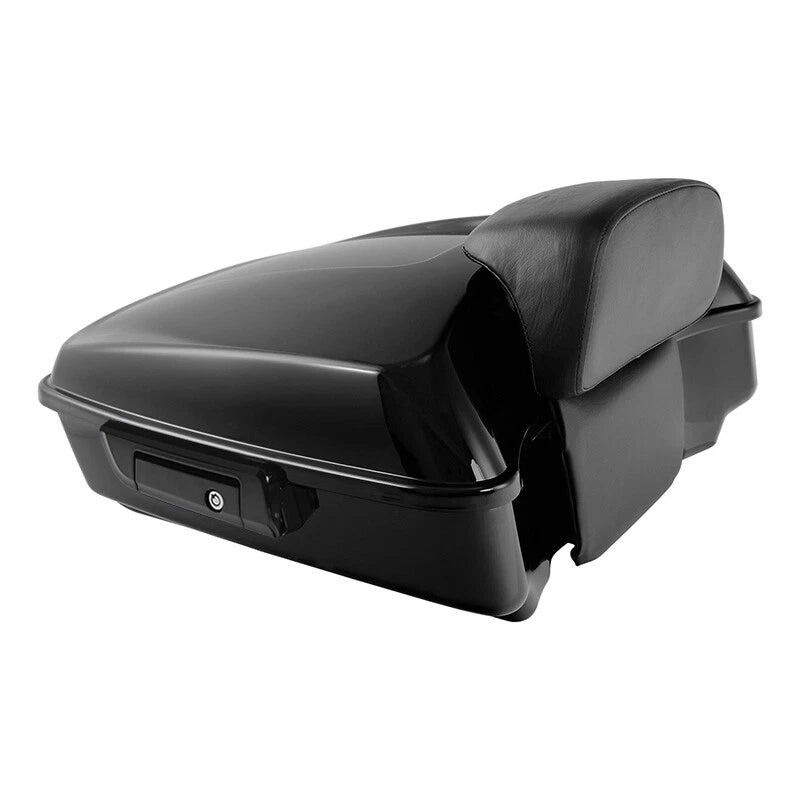 Chopped Trunk Backrest Mount Rack for Harley Deluxe Heritage Classic (2018–2026)