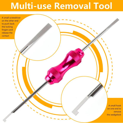338Pcs DT Connector Kit with Crimping Tools for Automotive Electrical Systems