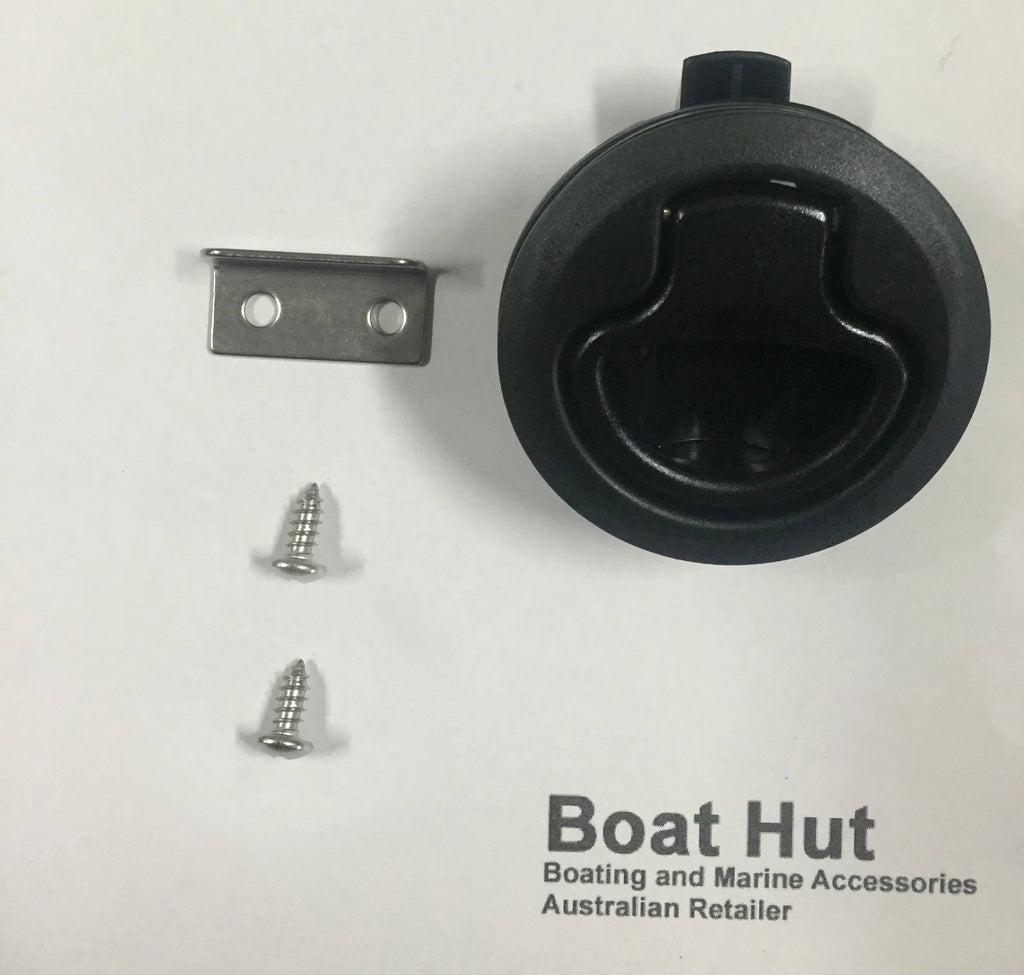 Flush Slam Pull Ring Latch for Door Thickness up to 18mm (62mm)