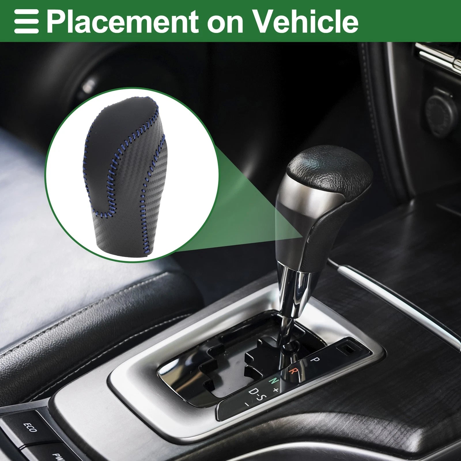 Gear Shift Knob Cover Replacement for Subaru Forester 2018–2023