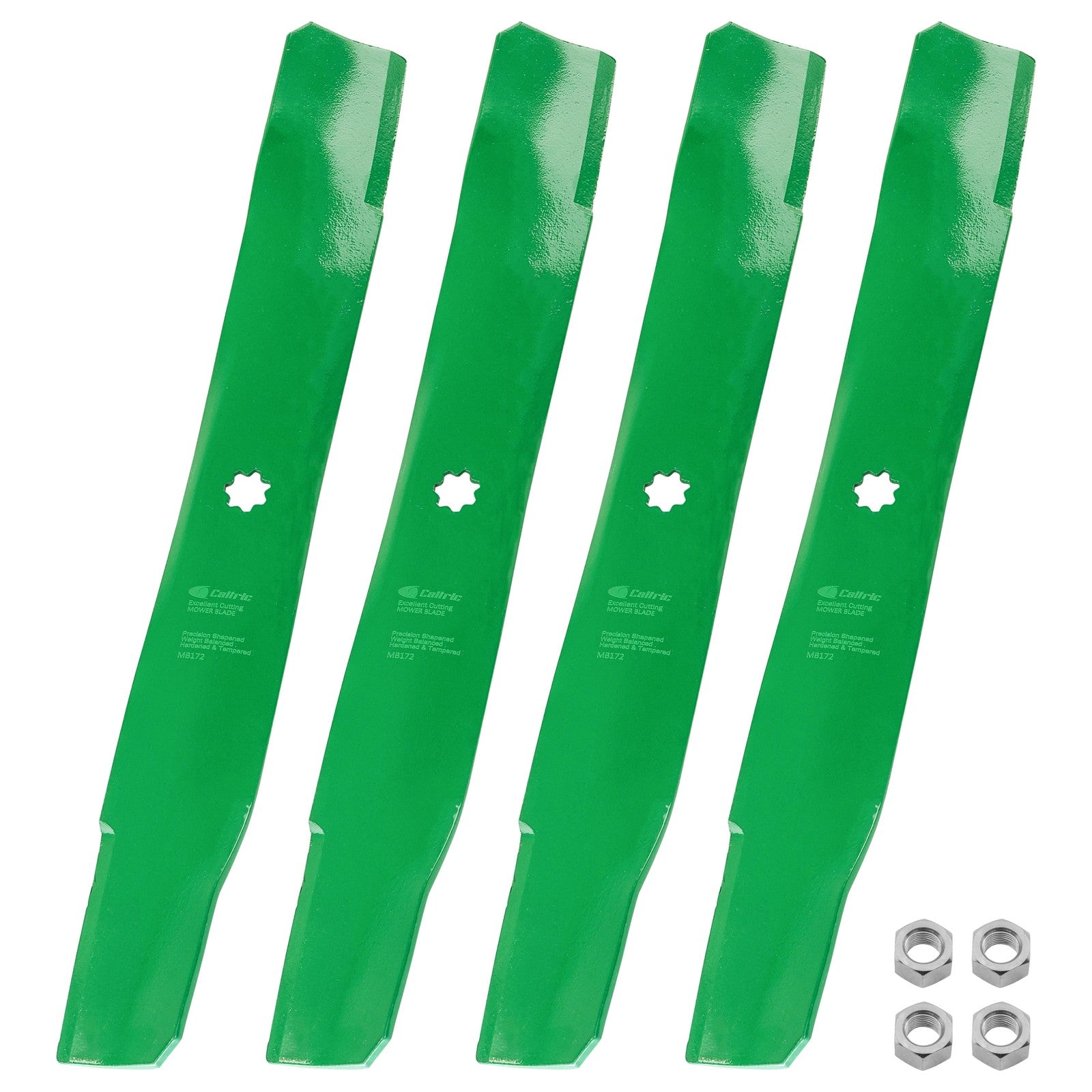 Deck Blade and Nut 42 Inch for John Deere GX21694 (2007–2016)