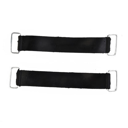 2X Rubber Battery Strap Holder Belt for Yamaha Suzuki Motorcycle