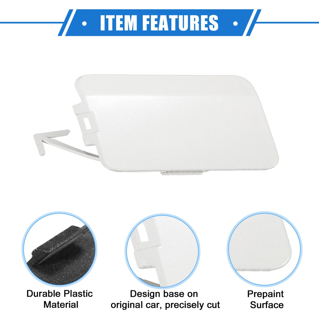 Front Right Tow Hook Cover for Subaru Forester (2009–2013) - White
