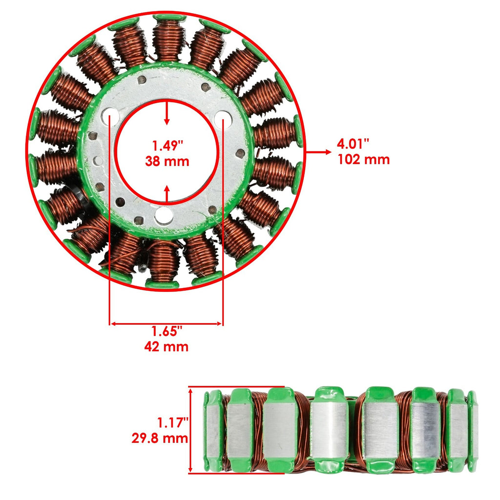 Stator and Regulator Rectifier for Kawasaki VN750 Vulcan 750 (1986–2006)