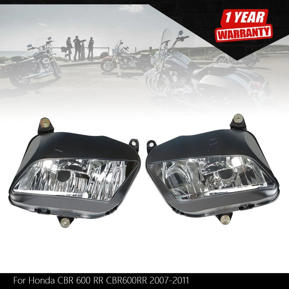 Headlight Assembly for Honda CBR600RR (2007–2012)